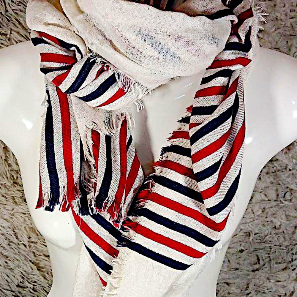 Authentic Gucci Rare Tom Ford Silk Blend Web GG Scarf - Picture 3 of 8